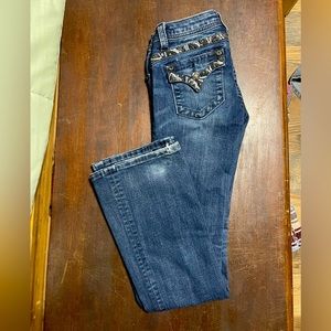 Girls Miss Me Jeans bootcut size 12